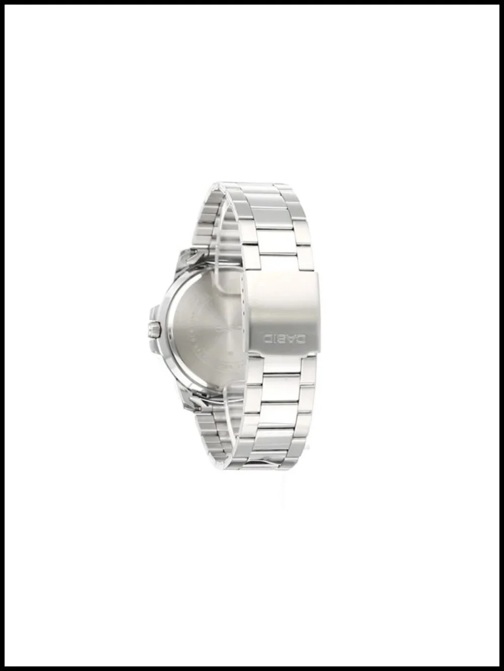 Casio Enticer Analog Watch Stainless Steel Bracelet Quartz Movement 50M Water